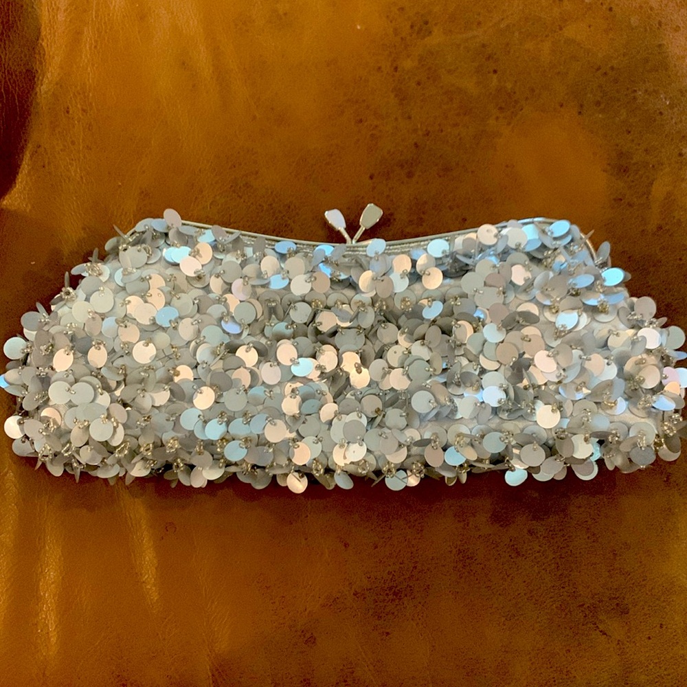 Nicole Lee clutch with shoulder strap